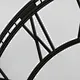 oversized wall clock